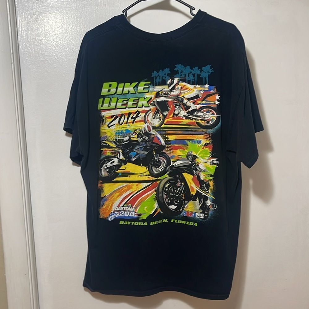 Daytona bike week 200 Graphic T-Shirt 2014 XL - Picture 2 of 6